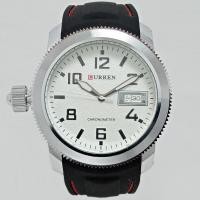 ราคา นาฬิกาข้อมือชาย CURREN แท้ ขอบหยักหน้าปัดสีขาว เม็ดมะยมซ้าย สายยางสีดำ COD ชำระเงินปลายทางได้ (19655122057)