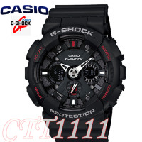 ราคา ยอดฮิตขายดีมาก CASIO GSHOCK รุ่น GA 120 1ADR กันน้ำ สีดำ (7187008742)