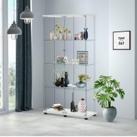 ราคา SB Design Square KONCEPT FURNITURE ตู้โชว์ ขนาด 80 ซม รุ่น Flassy สีขาว 81x37x165 ซม (21130364646)