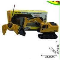 ราคา รถบังคับวิทยุ รถตัก แมคโคร หัวตักเป็นเหล็ก มีรีโมท มีเพลง มีเสียง มีไฟสวยงาม ชาร์จไฟด้วยสายUSB (10235548068)