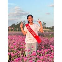 ราคา สายสะพาย congratulation สายสะพายปัจฉิม รับปริญญา ผ้าสปันบอร์น (20566877361)