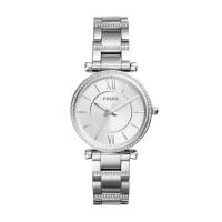 ราคา มีคูปองลด12 Fossil นาฬิกาข้อมือผู้หญิง Analog ขนาดหน้าปัด 35MM รุ่น ES4341 CARLIE สีเงิน (20809631263)