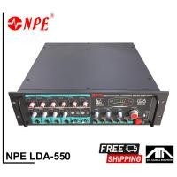 ราคา NPE LDA 550 LDA550 550วัตต์ เสียงตามสาย AC DC POWERMIXER LINE lda 550 POWERMIX LDA 550 แอมป์เสียงตามสาย ใช้ได้ทั้งไฟบ้าน 220V ไฟรถ DC24V เอ็นพีอี (9978802109)