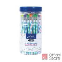 ราคา Elfen ปากกา ปากกาลูกลื่น ลิโซ่สแน็กกี้ น้ำเงิน 0 5 จำนวน 50 ด้าม (20998576636)