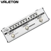 ราคา Valeton Dapper Mini Multi Effect Pedal พร้อม Overdrive Distortion Tuner Chorus Delay พร้อม Tap Tempo สำหรับกีตาร์ไฟฟ้า MES 1 (16616570688)