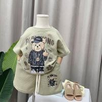 ราคา พร้อมส่ง ชุดหมีโซโล งานผ้าร่อง ราคาน่ารักๆ (20876896631)
