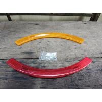 ราคา ทับทิมสะท้อนแสง ติดล้อจักรยาน วินเทจทรงโค้ง พร้อมอุปกรณ์ติดตั้ง เป็นงานรุ่นเก่าค้างร้าน สิ้นค้ามือ1 พร้อมใช้งาน 1ชุดมี2ชิ้น แดง ส้ม น๊อคอุปกรณ์ติดตั้ง (20860289357)