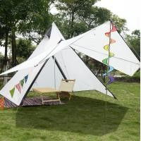 ราคา Vidalido เต็นท์กระโจมแคมป์กันน้ำ เต็นท์แคมป์ปิ้งสำหรับ 3 4 คน TT 245 กันฝน กันลม เดินป่า (6347564552)