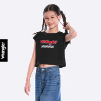 ราคา WRANGLER KIDS เสื้อยืดแขนสั้นเด็กผู้หญิง คอลเลคชั่น Racing Mania ทรง Seasonal รุ่น WK F123GTANN23 (20524390487)