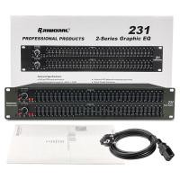 ราคา ของแท้ 215 231 2231 EQ Equalizer คู่15กราฟิกเครื่องแต่งกายเวทีเสียงในครัวเรือนการประชุม Professional Equalizer (21205482473)