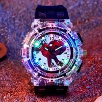 ราคา SanheZ MARVEL Iron Man Spider Man Captain America Watch นาฬิกาการ์ตูนน่ารักสีเรืองแสงนาฬิกาเด็กเด็กของขวัญคริสต์มาสกีฬา Cool Anti Fall นาฬิกาควอตซ์เรืองแสง (17100937374)
