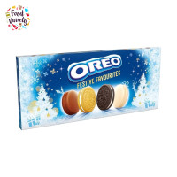 ราคา OREO Festive Favourites Assorted Biscuit Selection Box 170g โอรีโอ เฟสทีฟ เฟเว่อร์ท บิสกิต รวมรสซีเล็คชั่นบ็อกซ์ 170 กรัม (20937281833)