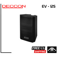 ราคา ราคาต่อ 1 ใบ DECCON EV 12S ลำโพง 12 นิ้ว 2 ทาง กำลังขับ 1200 วัตต์ (13694437980)
