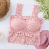 ราคา สินค้าพร้อมส่งจากไทย TOPLIST TL N634 เสื้อครอปลูกไม้ ผ้านิ่มยืด ใส่สบาย เสริมฟองน้ำ (15614005502)