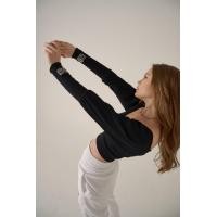 ราคา Gorgeous9 Gianna Top เสื้อปาดไหล่แขนยาว จั๊มปลายแขน ปักโลโก้ที่ข้อมือทั้งสองข้าง (19588999250)