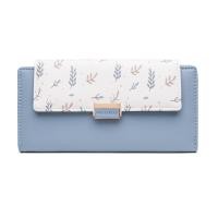 ราคา กระเป๋าสตางค์ กระเป๋า prettyzys กระเป๋าสตางค์ใบยาว3พับของผู้หญิง PT19 1276 (8803864045)