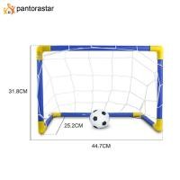 ราคา ชุดประตูฟุตบอลเป้าหมายฟุตบอลเด็กขนาดเล็กแบบพกพาถอดได้ของขวัญที่ดีที่สุดสำหรับเด็ก ประตูเดียวสีฟ้า (20410941833)