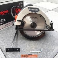 ราคา Maktec เลื่อยวงเดือน วงเดือน 7 นิ้ว รุ่น MT 583 กำลังไฟ 1050W รุ่นงานหนัก แถมใบตัดไม้ Makita 1 ใบ 40ฟัน (14976701411)