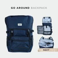 ราคา NAK Go Around Backpack กระเป๋าเป้ Laptop พร้อมช่องอเนกประสงค์ สี Navy (20809615212)