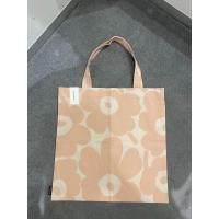 ราคา พร้อมส่ง marimekko tote bag in peach cotton ของแท้100 ขนาด 43x44 cm (21029610565)