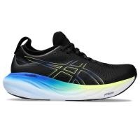 ราคา ASICS GEL NIMBUS 25 MEN RUNNING ผู้ชาย รองเท้าวิ่ง ของแท้ BLACK GLOW YELLOW (20871733348)
