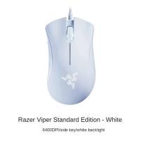 ราคา Razer DeathAdder Essential สายเมาส์สำหรับเล่นเกมส์เมาส์6400เซ็นเซอร์ DPI ออปติคอล5ปุ่มแยกต่างหากสำหรับเกมส์พีซีสีดำสีขาว (20899861464)