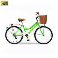 ราคา จักรยานแม่บ้าน TURBO BICYCLE รุ่น 24 VINTAGE จัดส่งเป็นกล่อง ประกอบแล้ว 85 (12497686104)