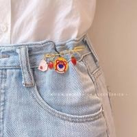 ราคา น่ารักสไตล์เกาหลีเข็มกลัด DIY เข็มกลัดกางเกง เข็มกลัดเสื้อ เข็มกลัดแฟชั่น (20394355745)