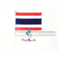 ราคา ธงชาติไทยแบบมือถือขนาด 13 5 x 20 cm ธง ธงไทย ธงชาติไทย ธงไทยมือถือ ธงชาติไทยขนาดเล็ก Thai Hand Waver Flag small size (6622932457)