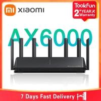ราคา Xiaomi AX9000 AX3000 เราเตอร์ 2 4G 5G เกม 3 ช่อง WIFI 6 รุ่นปรับปรุง 4 core cpu 1gb ram 4k qam 12 เสาอากาศรับสัญญาณสูง gamer router (20970570285)