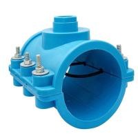 ราคา แคลมป์รัดแยกท่อ PVC ขนาด 4นิ้ว ออกด้านเดียว เกลียวใน (18878928586)