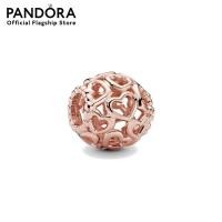 ราคา Pandora Openwork hearts PANDORA Rose charm (15787704446)