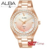 ราคา Alba Ladies Limited Edition นาฬิกาข้อมือผู้หญิง สายสแตนเลส รุ่น AH7W68X1 AH7W68X โรสโกลด์ (6532132484)