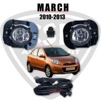 ราคา ไฟสปอร์ตไลท์ ไฟตัดหมอก Nissan MARCH 2010 2013 นิสสัน มาร์ช 2010 2013 โฉมแรก 1ชุด (12054713230)
