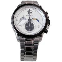 ราคา นาฬิกาข้อมือผู้ชาย VAGARY BY Citizen Quartz Chronograph รุ่น VSO 012 51 หน้าปัดสีดำ VSO 012 10 หน้าปัดสีขาว ขนาดตัวเรือน 43 มม Quartz 3 เข็ม ตัวเรือน สาย Stainless steel (20654867012)
