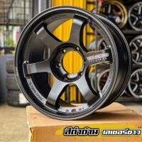 ราคา TE37 SUV ขอบ18 ดำด้านเลเซอร์ขาว ธรรมดา ล้อเบา Flowforming ราคา4วง (20252102262)