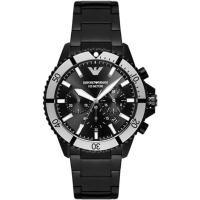 ราคา Emporio Armani Diver Chronograph Quartz AR80050 43mm Mens Watch (21036846985)