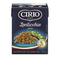ราคา CIRIO LENTICCHIE LENTISLS 380 g ถั่วเลนทิลในน้ำเกลือ บรรจุกล่อง ขนาด 380 กรัม (8722662943)