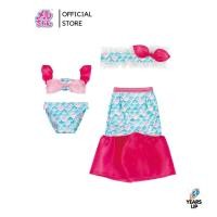 ราคา เมลจัง MELL CHAN ชุดนางเงือก Little Mermaid Dress ลิขสิทธิ์แท้ พร้อมส่ง ชุดว่ายน้ำตุ๊กตา Mellchan ชุดเจ้าหญิง เสื้อผ้าตุ๊กตา ของเล่นเด็กผญ (20604487637)