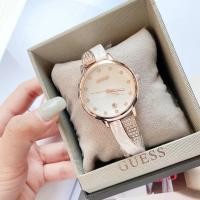 ราคา นาฬิกาข้อมือ GUESS นาฬิกาสายเลส ขนาดหน้าปัด 33 mm สินค้ามีถ่าน ผ้าเช็ค ถุงผ้าแถมให้นะคะ (1439696756)