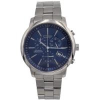 ราคา นาฬิกาข้อมือผู้ชาย CITIZEN Chronograph Eco Drive รุ่น AT0490 54L ขนาดตัวเรือน 40 มม หน้าปัดสีน้ำเงิน ตัวเรือน สาย Stainless Steel สีเงิน (20490816230)