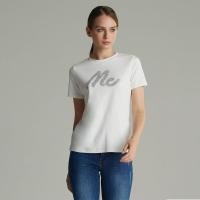 ราคา Mc Jeans เสื้อยืดแขนสั้น ผู้หญิง คอกลม ผ้านุ่ม ระบายอากาศได้ดี MTSZ770 (11476017290)