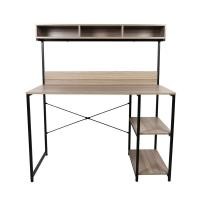 ราคา FURRADEC โต๊ะทำงานพร้อมชั้นวางของ รุ่น CT 1824 สีวอลนัท (10518316135)