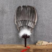 ราคา Siyitang พัดขนนกพัดงานฝีมือสไตล์โบราณทำด้วยมือพัดแบบจีนพัดแบบพับพัดขนห่านสไตล์จีน (15892755570)