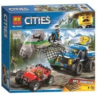 ราคา LEGO City Series Mountain Police Department Special Police Police Car Mountain Pursuit 60172 Toy (8088106043)