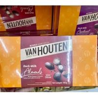 ราคา VAN HOUTEN แวนฮูเต็น 180 กรัม ชอคโกแลตสอดใส้อัลมอนด์ เฮเซลนัท องุ่น (17383472275)