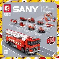 ราคา ตัวต่อ SEMBO BLOCK SD712028 SD712035 ฟิกเกอร์ รถตักดิน รวมเป็นรถเคนใหญ่ได้ 8in1 (20001090377)