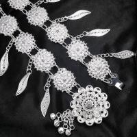 ราคา vintage jewelryเครื่องประดับไทย ชุดไทย เข็มขัดผู้หญิงลายดอกไม้ จี้เข็มขัด เข็มขัดวินเทจ เข็มขัดสีทอง เข็มขัดเงิน (20865597887)