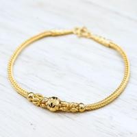 ราคา YHLG สร้อยมือทอง น้ำหนัก1สลึง (20237295523)