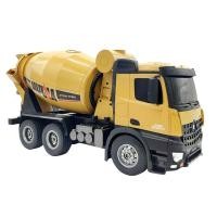 ราคา รถโม่ปูนบังคับ รถโม่ปูน รถโม่เหล็ก รถผสมปูน มีเสียง มีไฟ RC Cement Mixer Truck ขนาด 1 18 สมจริง เล่นสนุก (11322661010)
